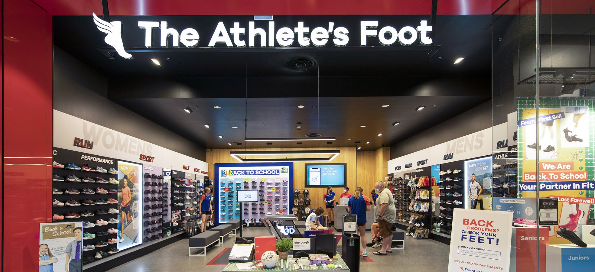 Athletes footwear sale